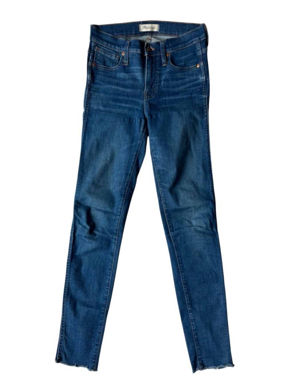 MADEWELL 9” INCH HIGH RISE SKINNY JEANS 26 TALL